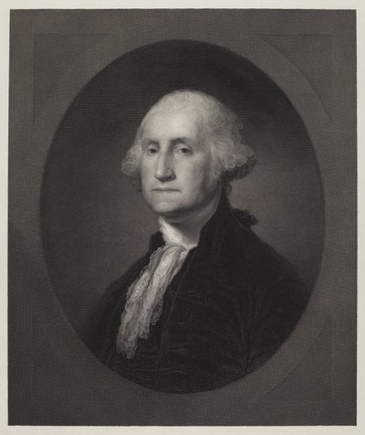 George Washington de William Edgar Marshall after Gilbert Stuart