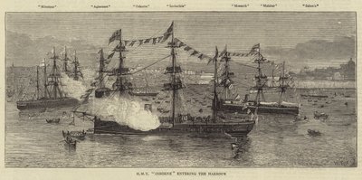 HMY Osborne entrando en el puerto de William Edward Atkins