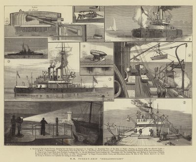 HM Turret-Ship Dreadnought de William Edward Atkins