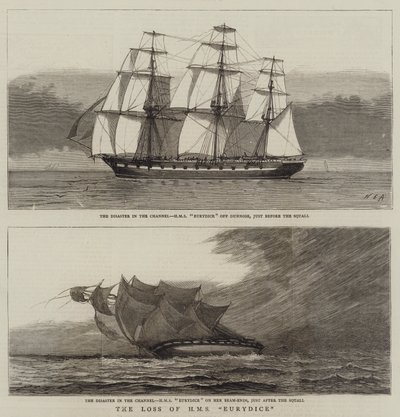 La Pérdida del HMS Eurydice de William Edward Atkins