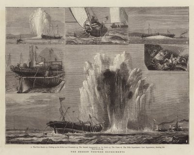 Los experimentos del torpedo Oberon de William Edward Atkins