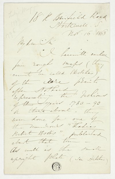 Carta de William Edward Frost de William Edward Frost