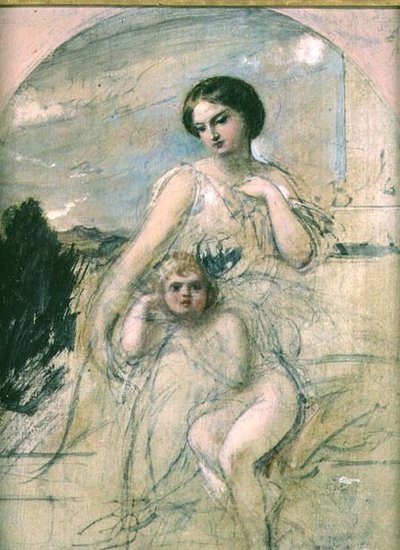 Madre e Hijo de William Edward Frost