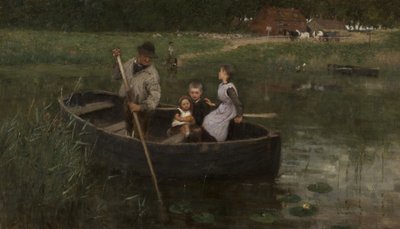 El Ferry, 1887 de William Edward Stott