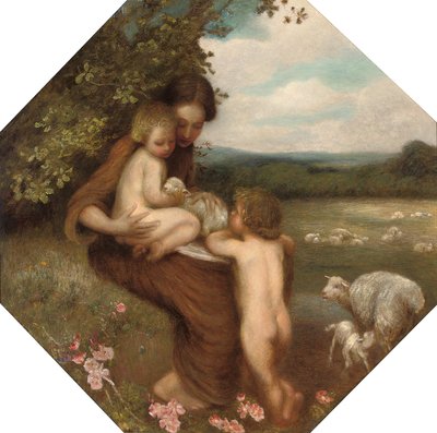 Dos madres de William Edward Stott