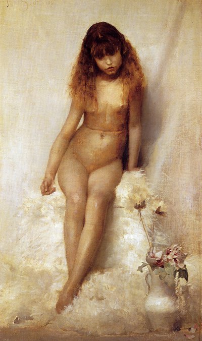 Flor Silvestre, 1881 de William Edward Stott
