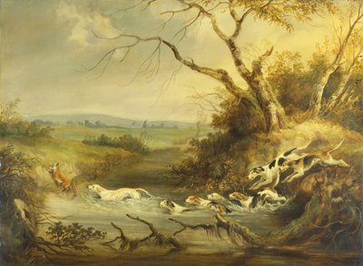 Close to the Kill by the Brook (óleo sobre lienzo) de William Edward Webb