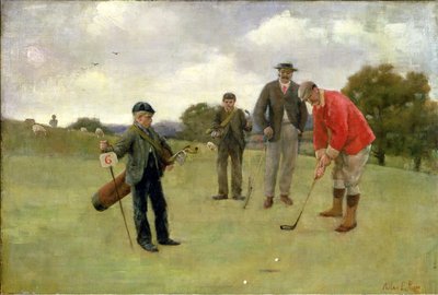 Putt en el sexto green de William Edwin Pimm