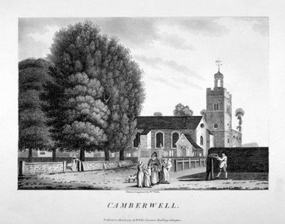 Iglesia de San Giles, Camberwell, Londres, 1792 de William Ellis