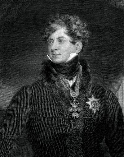 Jorge IV, Rey del Reino Unido y Hannover, 1829 de William Ensom