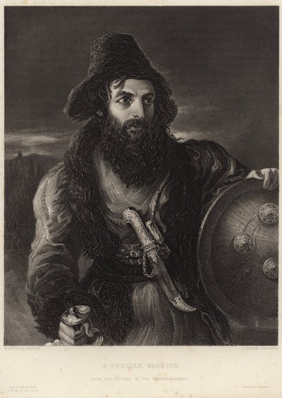 Un guerrero persa de William Etty