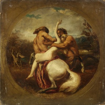 Centauros y ninfas de William Etty