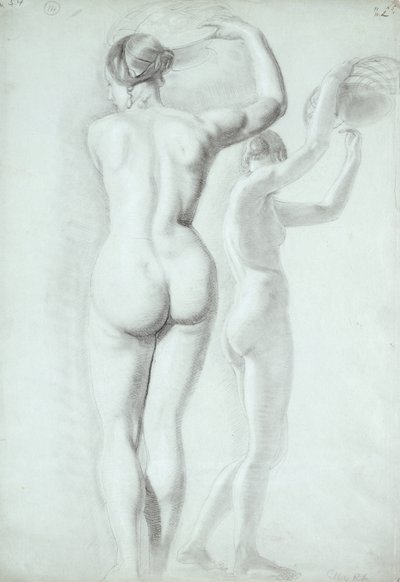 Estudios de figuras de William Etty