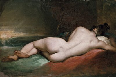 Modelo desnudo reclinado de William Etty