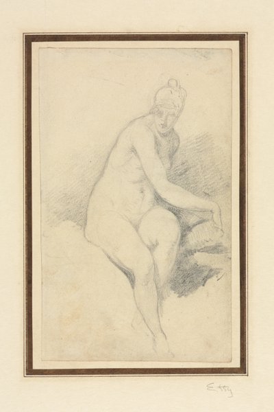 Seated Nude de William Etty