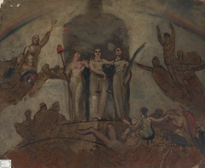 Estudio para una composición de figuras de William Etty