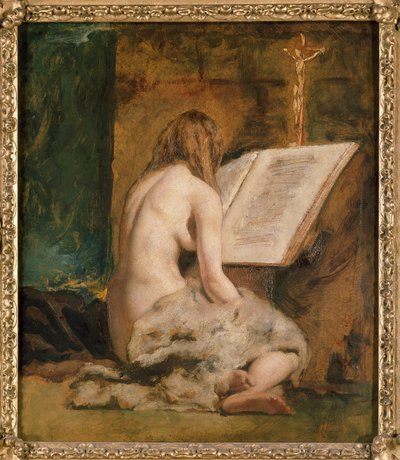 La Magdalena penitente de William Etty