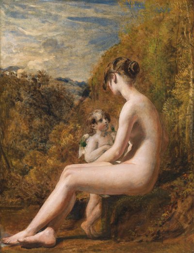 Venus y Cupido de William Etty