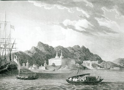 Puerto de Río de Janeiro, con el Monasterio Benedictino de William F. Wilson