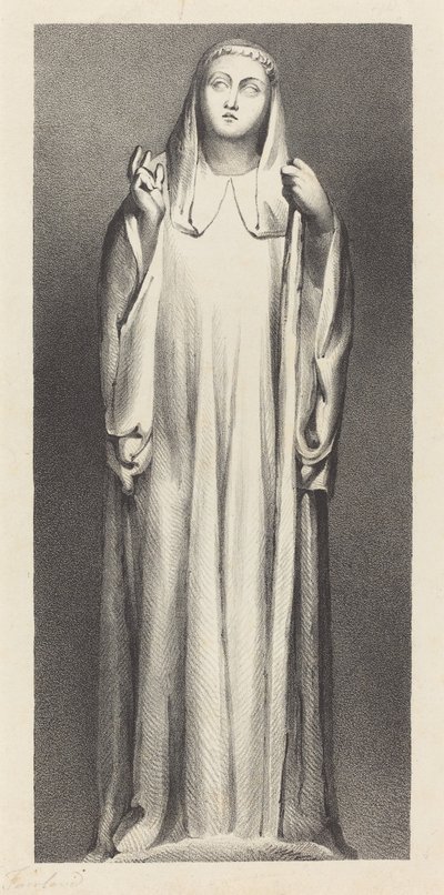 Figura de la catedral de Peterborough de William Fairland after John Flaxman