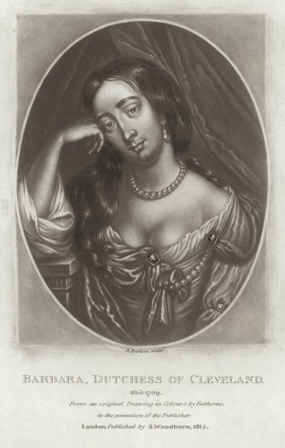Barbara, Duquesa de Cleveland de William Faithorne