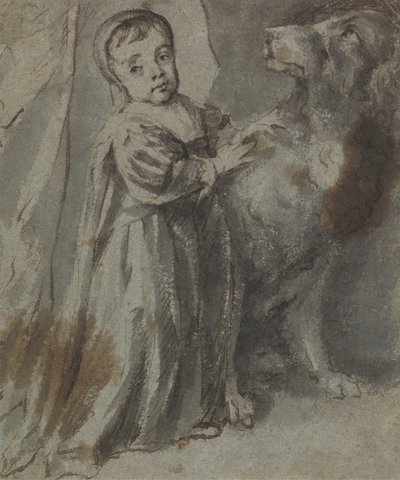 Carlos II de niño de William Faithorne