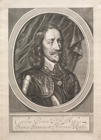 Carlos I de William Faithorne