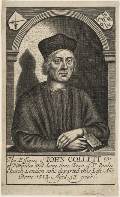 John Colet, D.D. de William Faithorne