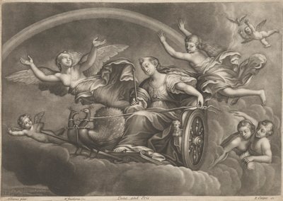 Juno e Iris de William Faithorne