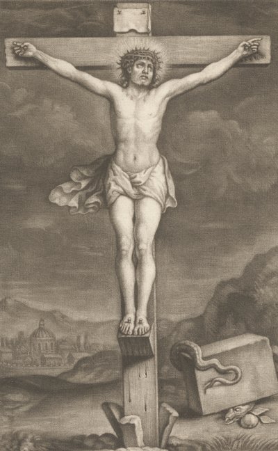La Crucifixión de William Faithorne