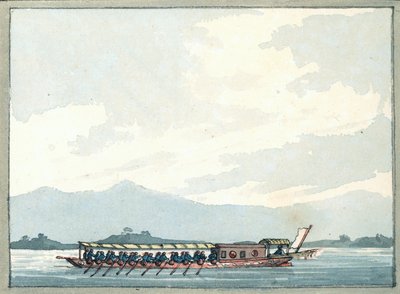 Barco chino Man of War de William Ffarington