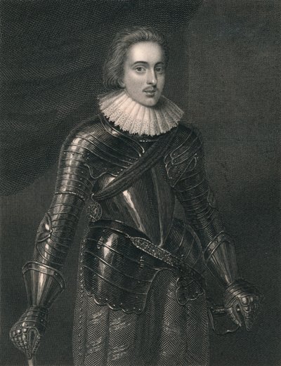 Enrique, Príncipe de Gales, c. 1830 de William Finden