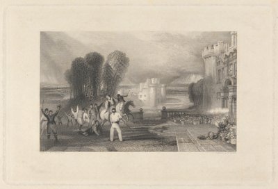 Mannering, Hazlewood y Contrabandistas de William Finden