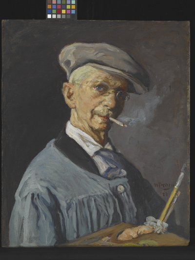 El hombre pintor (óleo sobre lienzo) de William Forsyth