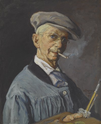 El hombre pintor de William Forsyth