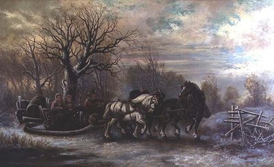 Un paseo de invierno de William Foster