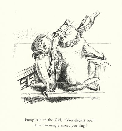 El Búho y la Gata de William Foster
