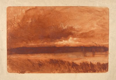 Paisaje fluvial, New Haven de William Fowler Hopson