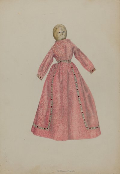 Muñeca de Gingham, c. 1938 de William Frank