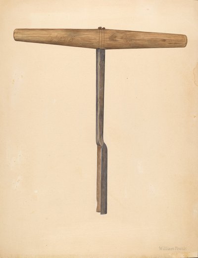 Barrena hecha a mano, c. 1942 de William Frank