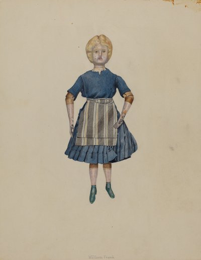 Muñeca de Peltre, c. 1937 de William Frank