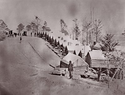 Broadway Landing, río Appomattox, 1864 de William Frank Browne