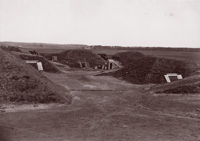 Fort Darling, Río James, ca. 1865 de William Frank Browne