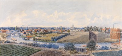 Vista sureste de Norwich de William Frederick Austin