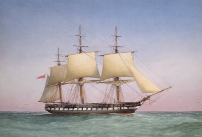 Fragata de 50 cañones HMS 