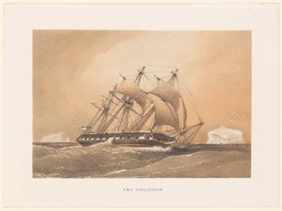 HMS "Challenger de William Frederick Mitchell