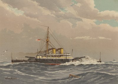 HMS Rodney, acorazado de primera clase de William Frederick Mitchell