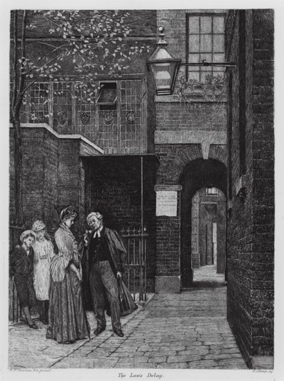 La demora de la ley de William Frederick Yeames