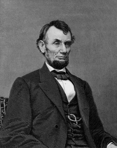 Abraham Lincoln, 16º Presidente de los Estados Unidos, siglo XIX de William G Jackman