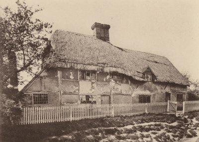 En Burwash, Sussex (foto en blanco y negro) de William Galsworthy Davie